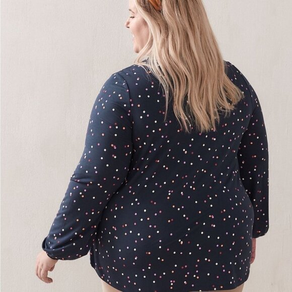 Pennington’s Long Sleeve Top with Lace - In Every Story Size 3x - Picture 2 of 9